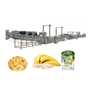 2021 New Arrival Fully Automatic Advanced Banana Chips Production Line