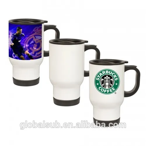 Protable Sublimation Stainless Steel Coffee Car Cup With Coating