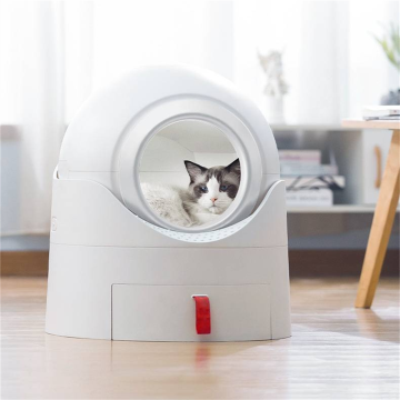 Smart WiFi Cat Litter Box with Custom Logo and Large Capacity
