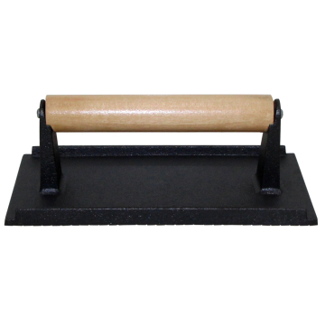21*11cm Cast Iron Grill Press: The Perfect Tool for Outdoor Cooking and Steak Weight Pressing