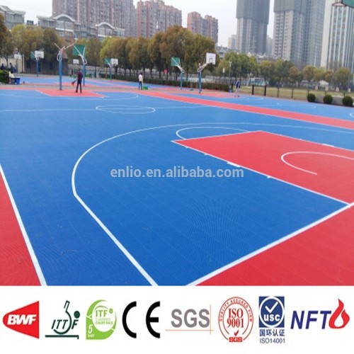 Mosaico de baloncesto en el patio trasero