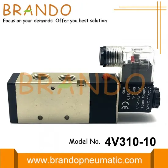 4V310-10 3/8'' PT AirTAC Type Directional Control Valve