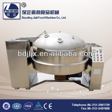 Auto tiling vacuum batch cooker