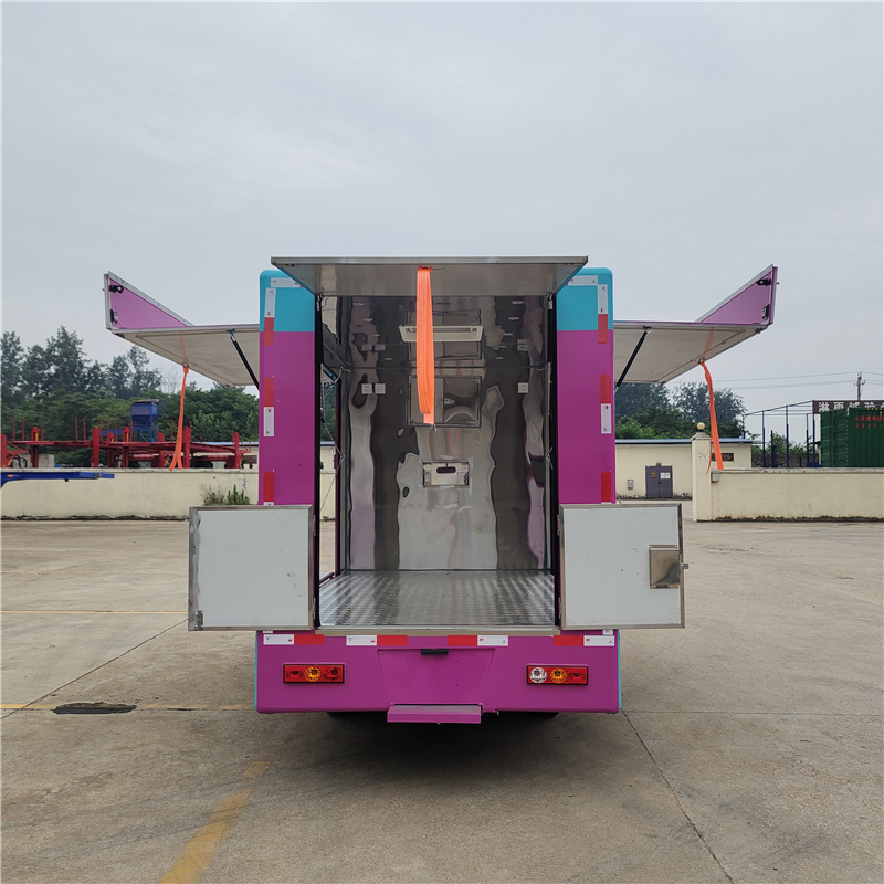 ice cream roll truck