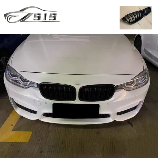ABS Material Front Grille for BMW 3 Series F30/F35 (2012-2019) - 320i/318i/325i/316i Bumper Mesh Grille Auto Parts