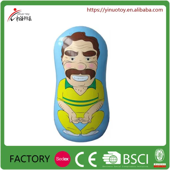 Eco-friendly pvc material popular inflatable kids tumbler toys