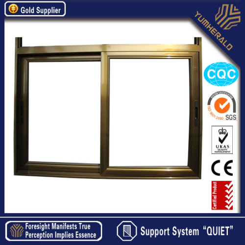 Best Selling Double Glazed Aluminium Sliding Thermal Break Window