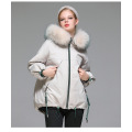 Trendy Clothing Women's Puffer Coats with Fur Hood