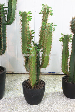 home garden deco mini outdoor 50~300cm tall green artificial cactus flower 1077-B-1 08 161413