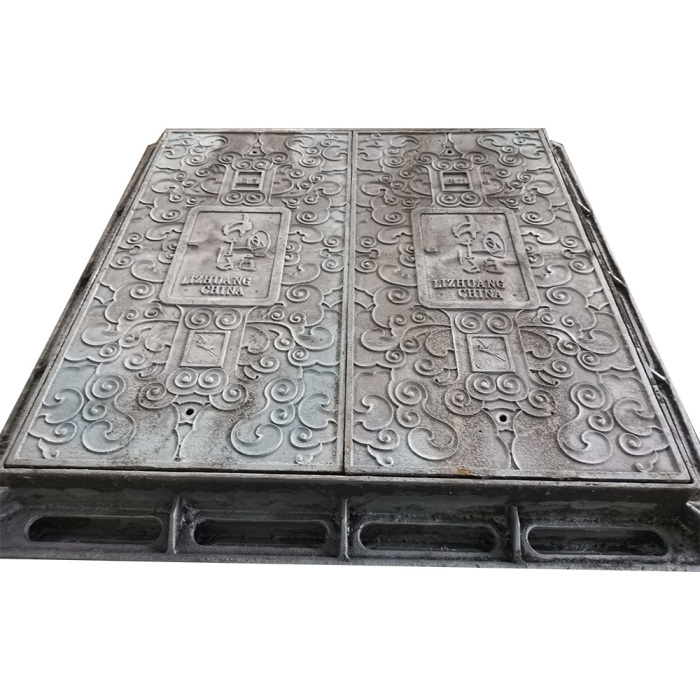 C250 Design Ductile Iron Rectangle Manhole Cover