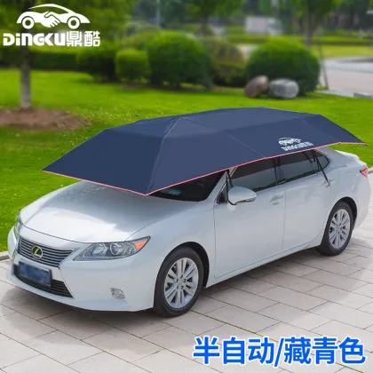 Electric outdoor car sunshade