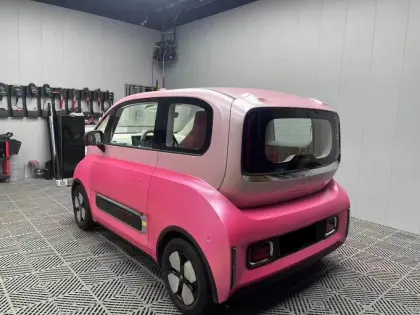 Satin Dark Pink&Light Pink 1.52*18M