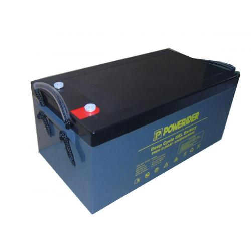 12v 260ah deep cycle battery golf car battery