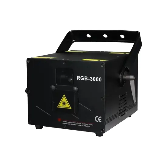 3W to 6W Full Color RGB Animation Laser Light Projector
