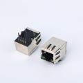 1x1 bağlantı noktası RJ45 jak modülü
