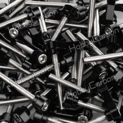 Hardware Fasteners colored aluminum thumb screws