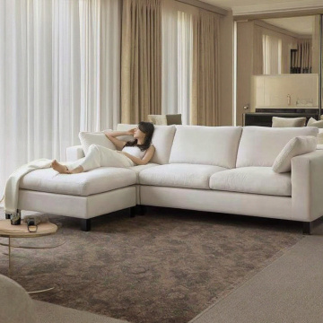 Sofa modular beludru modern untuk kamar tidur dan ruang tamu
