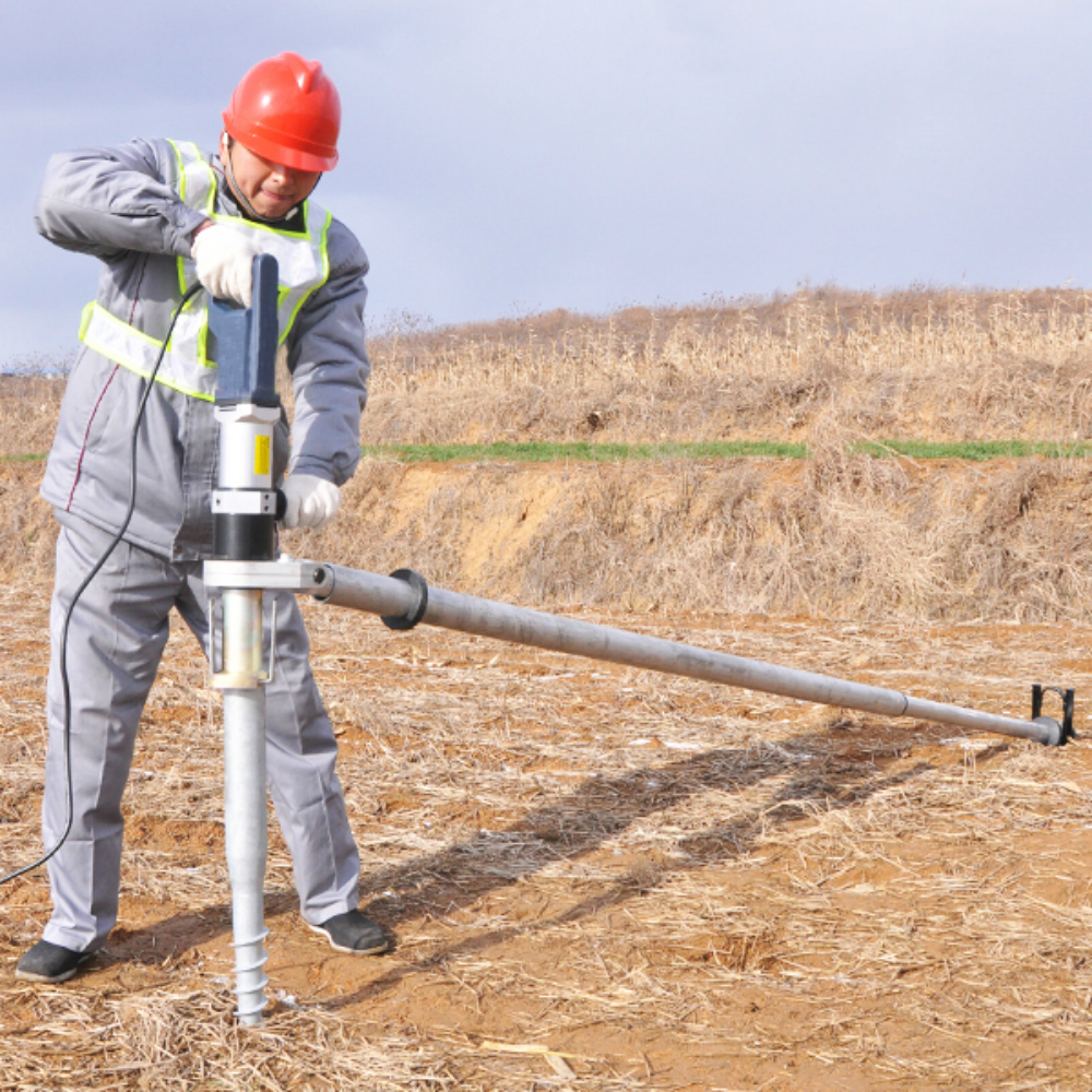 pile anchor driver