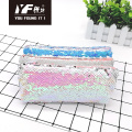 Hot sale custom colorful sequins pencil case