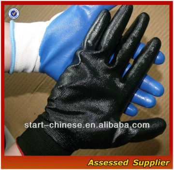 Newly Heavy-Duty Fully Coated Nitrile Gloves/coated nitrile gloves/nitrile coated gloves/nitrile coated working gloves