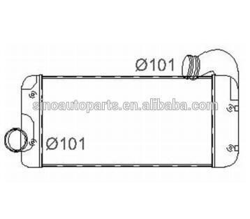 INTERCOOLER 25048855C1 FOR INTERNATIONAL TRUCK