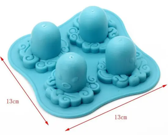 Plastic wholesale ice cube making silicone ice cream mold tray custom made in China