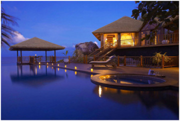 Aluminium synthetic thatch for bamboo house roofing decoration