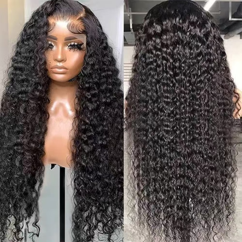 30 Inch HD Deep Wave Lace Front Wig