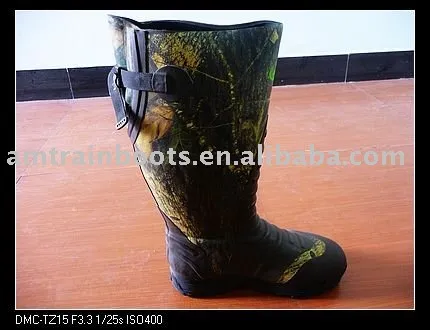 Colorful hunting boots