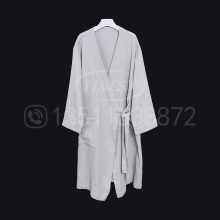 Custom 100% Cotton Velour Bathrobe with logo