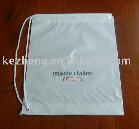 PE(plastic) Draw string bags