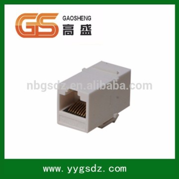 Network Connector RJ45 Keystone Cat5e Inline Coupler