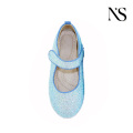Encantadores zapatos Mary Jane azul claro para niños
