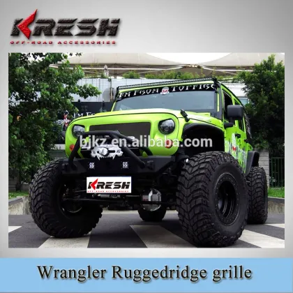 KRESH Brand 4X4 Auto wrangler plastic ruggedridge grille for wrangler JK, plastic wrangler grille