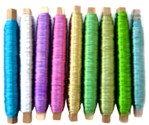 Coloured Wire on Wooden Stick Collection 2