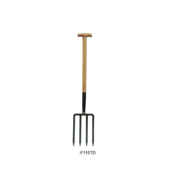 Industrial Grade High Quality Multifunctional Steel Fork with Long Wooden Handle for Garden Use