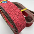 Ceinture de ponçage abrasive en céramique pour broyage des métaux