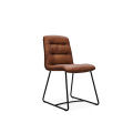 Light Exclusive Elegant Fancy Cosy Leather Dining Chair