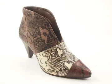 Ladies Pointed Toe kitten Heel Ankle Boots
