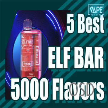 Fruit flavors Elf bar TE5000 Cigarette Vape USA