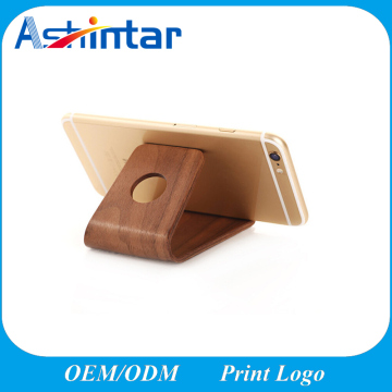 Cellphone Stand for iPhone for Samsung Universal Wooden Bamboo Mobile Phone Stand Holder