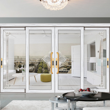 Aluminium profiles 76mm sliding door