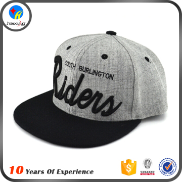 China Haixing Headwear Custom Embroidered Snapback Hats Caps