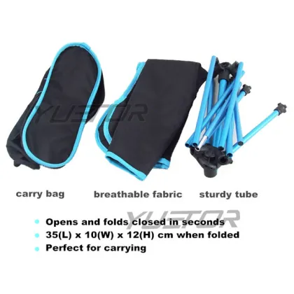 Bestblue Height-adjustable Foldable Camp Mantis Chair