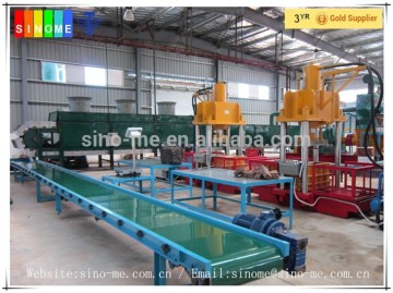 Coller for rubber processing-Dry processing line