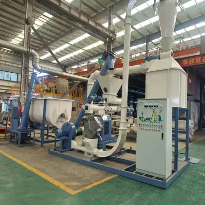 International Technology Poultry Feed Plant: Animal Feed Pellet Machine Production Line