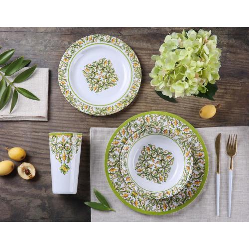 4 pcs melamine dinner set