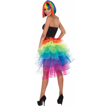 HLC Women Pride Day wielowarstwowy Rainbow Tutu spódnica