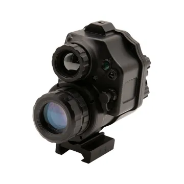 Low-light Night Vision Monocular: Helmet Mounted Infrared Thermal Fusion Vision