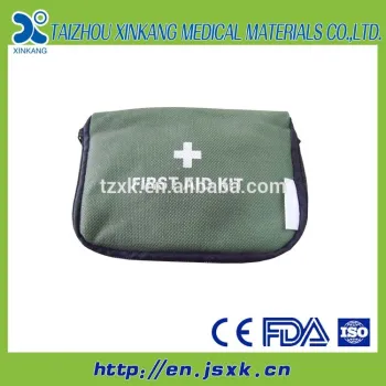 Mini car first aid kit first aid kit bag with CE/ISO13485/FDA manufacturer